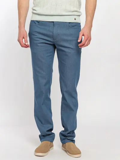 Классические синие брюки